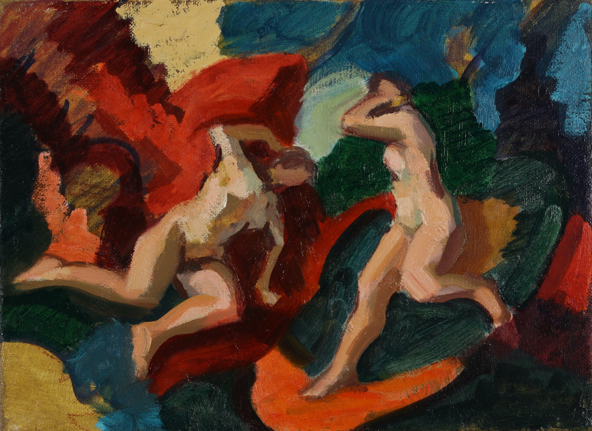 untitled; oil on canvas, 22 x 28 cm, 2018